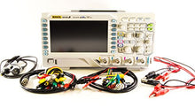 Load image into Gallery viewer, 50 MHz Digital Oscilloscope with 4 channels plus 12 Mpt memory, USB connectivity and 1 GSa/sec sampl | 4 Channels, 50 MHz Bandwidth | Comes with 2 (RP2200 double passive probe), 1 (DS1000Z CD), 1 (Warranty Card), 1(MSO/DS1000Z Quick G | UltraVision: Deeper memory 12 Mpts upgradable to 24 Mpts via a softwar | Electronix Express Test Lead Kit Alligator, Banana-Alligator, Banana-Hook, IC Test Lead, Scope Probe
