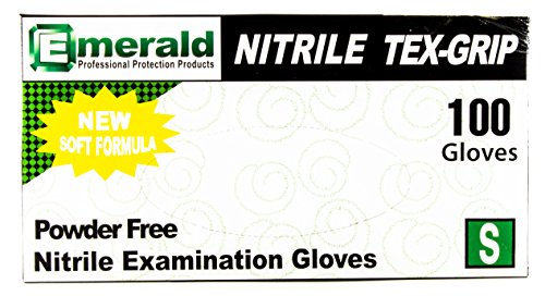 100 Per Box | Small | Nitrile Powder-Free | Latex-Free | 