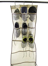 Load image into Gallery viewer, 42 sturdy double mesh pockets designed for durability and maximum storage | Includes 3 over-the-door steel hooks | Convenient doorknob tie prevents swinging as doors move open and closed | Dimensions: 72&quot; x 21&quot;, Pockets: 8&quot; x 7.5&quot; | A versatile storage solution for any room in your home
