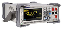 Load image into Gallery viewer, Dual display. True RMS. Basic DC accuracy: 01 percent | Dcv/dci, acv/aci, 2/4 wire R, C, CONT, diode, freq, period, Temp | Built-in cold junction compensation for TC temperature measurements | USB host, USB device, LAN interfaces | Up to 150 readings/sec, statistics, graphs
