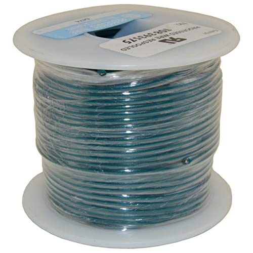 18 Gauge Stranded Tinned Copper Wire | Green colored wire - NOTE: SHADE OF GREEN MAY VARY | 100 feet in length