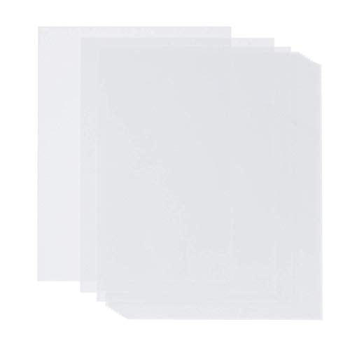 Pack of 100 Clear Overhead Projector Transparency Paper | Each sheet measures 8.5