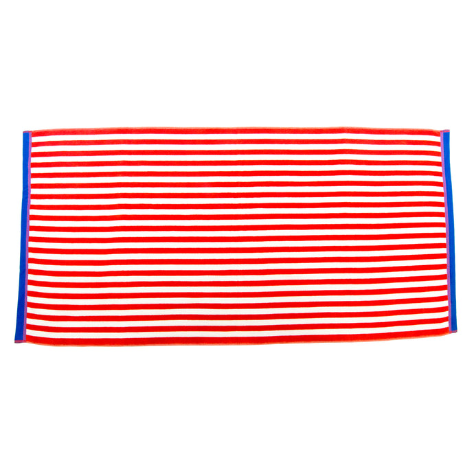 Friends & Home Thin Stripe Cabana Towel (100% Cotton, 30