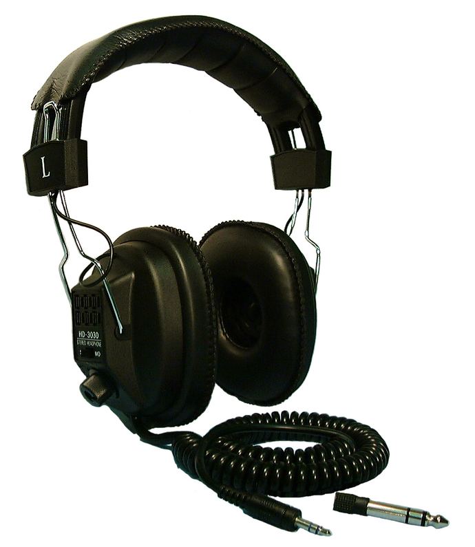Philmore HD3030 Luxury Stereo Headphones with Built-in Volume Controls and Stereo/Mono Switch
