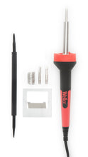 Load image into Gallery viewer, Weller SP25NKUS 25-Watt Soldering Iron with LED Light, Includes 3 Different Tips, Lead-Free Solder, Solder Aid Tool
