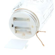 Load image into Gallery viewer, Animated Electric Wanderer Butterfly in a Glass Jar - Tap to Activate - Illuminated
