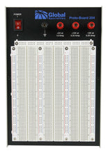Load image into Gallery viewer, Global Specialties PB-204 Durable Powered Breadboard
