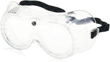 Load image into Gallery viewer, Conforms to facial contours for a very comfortable fit with adjustable elastic band | Medium energy impact resistant against flying particles | Optically correct polycarbonate lens | Fits over prescription glasses | Meets ANSI Z87+
