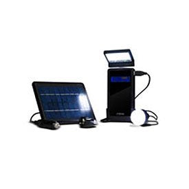Solar battery power and lighting system in one convenient box | Full charge with 6-8 hours of sunlight | Off-the-grid energy is great for camping, travel or emergencies | Charges most cell phones, iPods, Blackberrys, Sony PSP and more | Includes Sunbox USB, waterproof solar panel, LED light and 7 cell phone charger tips