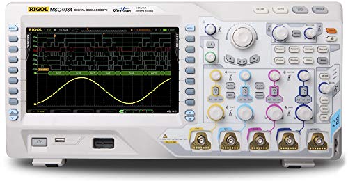 350MHz ,4GSa/s, 4CH Mixed Signal Oscilloscope, 4GS/s, 140Mpoint memory | 350 MHz Bandwidth | 4 channels + 16 for Logic Analyzer | Real-time sample rate: analog channel up to 4 GSa/s, digital channel up to 1 GSa/s | Memory depth: analog channel up to 140 Mpts, digital channel up to 28 Mpts