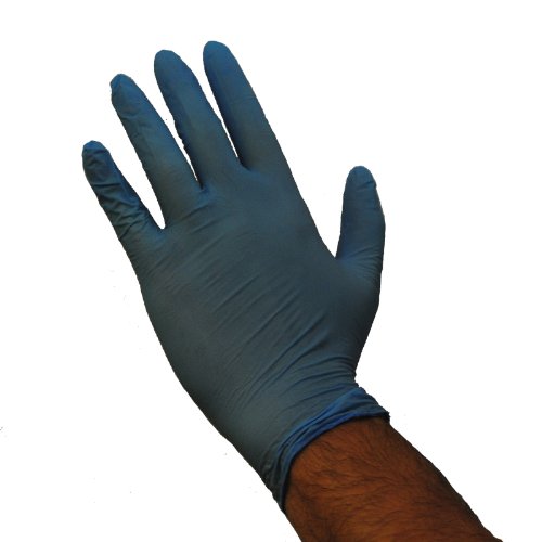 Size: LARGE, 4mil | Latex free, no alleriges | Extra comfort, tear resistant cuff | Full case, 10 packs of 100, total 1000 gloves | 