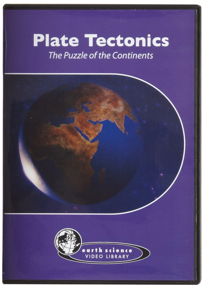 Plate tectonics DVD | Continental drift to the latest computer analysis of movements at plate boundaries | DVD is approximately 20 minutes long