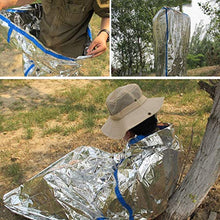 Load image into Gallery viewer, Emergency Mylar Thermal Sleeping Bag 84&quot;x36&quot;
