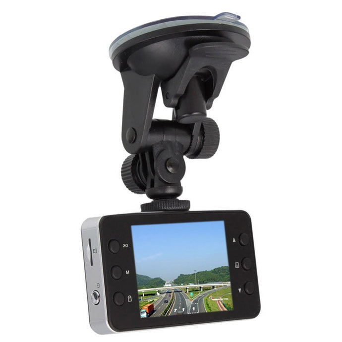 Captures audio and video and can display the video on its LCD screen | NOTE: A MicroSD card is required for saving video recordings (MicroSD memory card not included) | Files can be saved in 1, 3, 5, 10 minute increments with recycled recording (or record up to memory card capacity) | You can easily mount the camera on your car's dashboard or windshield using the included suction mount holder | A long power cable is included that plugs into your car's cigarette lighter port