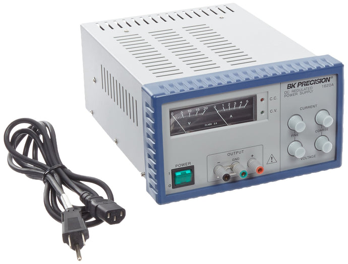 Continuously monitor voltage and current output on two analog meters | Connect two supplies in parallel to double the current output | Connect two supplies in series to double the voltage output | Operate continuously at full load without overheating | Fully overload protected