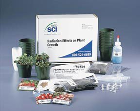 Safely growing seeds that have been exposed to various levels of ionizing radiation | Monitoring the growth of the resulting seedlings | Observing the effect of radiation on seed germination, seedling development, and plant growth | Class size: 40 students | 