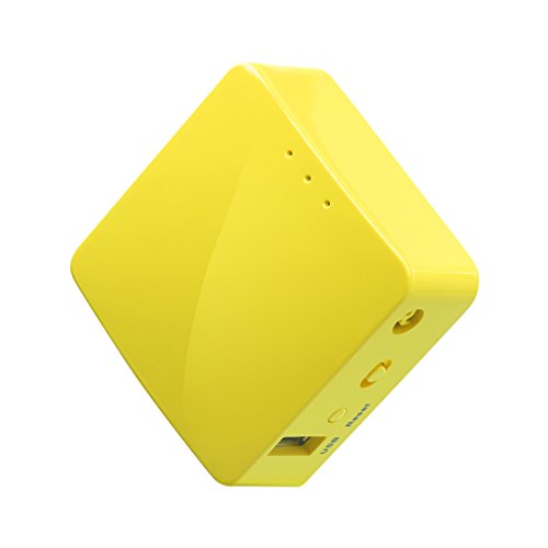 [WIRELESS MOBILE MINI TRAVEL ROUTER] Convert a public network(wired/wireless) to a private Wi-Fi for secure surfing. Create a secure Wi-Fi hotspot quickly. Tethering ?For IOS14, please upgrade the firmware to 3.105, you could download it here:https://dl.gl-inet.com/firmware/mt300n-v2/v1/?, 3G/4G USB Modem Compatible. Powered by any laptop USB, power banks or 5V DC adapters (sold separately). 39g (1.41 Oz) only, portable and pocket friendly. | [OPEN SOURCE & PROGRAMMABLE] OpenWrt pre-installed, U