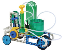 Load image into Gallery viewer, Thames &amp; Kosmos Air + Water Power | Build 15 Pneumatic &amp; Hydraulic Models | Powered by Air + Water | 48 Page Full Color Experiment Manual | Science &amp; Engineering Kit
