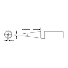 Load image into Gallery viewer, Weller PTA8 1/16&quot; Screwdriver Tip
