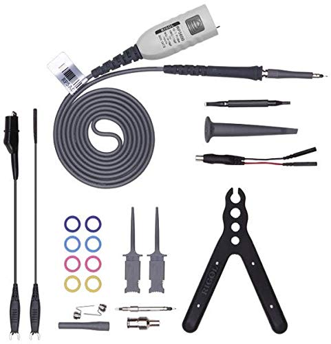 1.5GHz Passive Probe | Bandwidth: DC~1.5GHz | Damping factor: 10:1 (Fixed) | Input resistance: 500OO +-10O | Maximum Input: CAT I 7VAC