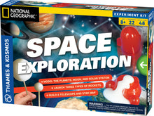 Load image into Gallery viewer, Explore outer space and the objects in it with a wide array of cosmic experiments. | Build a sundial and a solar collector to experiment with the sun. | Assemble a model of the solar system, and learn about the planets that share it.
