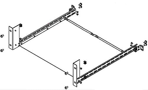 Rack Mount Kit for DP800 series Power Supplies and DL3000 Loads | RM-2-DP800 Rack Mount Kit | For DP800 series Power Supplies | Spacer Plate for Single Unit Mounting | 