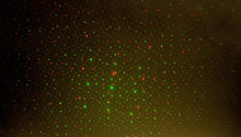 Load image into Gallery viewer, Red and/or Green Laser Light Star Display Projector with Flash Mode

