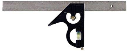 It is a stainless steel engraved ruler | Die cast metal handle adjusts to any position | Locks are with brass screw