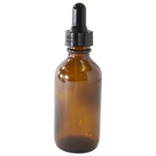 Load image into Gallery viewer, 6 Pack Glass Bottles for Essential Oils with Glass Eye Dropper, 2 oz, 1&quot; Capacity, Amber
