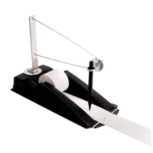 Load image into Gallery viewer, Seismograph model demonstrates the measurement of seismic waves generated by earthquakes | Records the intensity of a simulated earthquake using a stylus and paper roll | Tabletop unit measures 12&quot; wide and 9&quot; high when assembled

