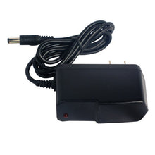 Load image into Gallery viewer, Highly regulated output within ± 0.25V of rated output | Input: 100V~240V 50~60Hz. Output: 12VDC. | 5&#39; output cord with 5.5mm x 2.1mm center positive coaxial DC power plug. | UL and CSA listed. | Lightweight.
