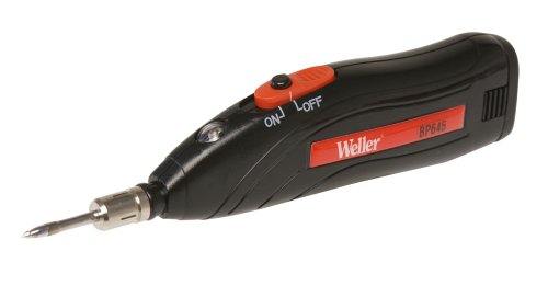 Kit contains soldering iron, soldering tip, lead free solder, tip wrench and 3 AA batteries | Use for field service repair on small parts and components | Heat up to working temperature in under 15 seconds