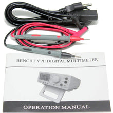 Load image into Gallery viewer, 4 1/2 Digit LCD Display True RMS Bench Type Digital Multimeter with Backlight
