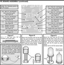 Load image into Gallery viewer, Elenco Practical Soldering Project Kit - Teaches Basics of Working with Printed Circuit Boards (SP-1A)
