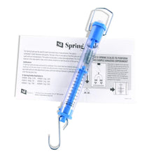 Load image into Gallery viewer, Tubular Spring Scale 250 Grams / 2.50 Newtons, Color: Blue
