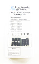 Load image into Gallery viewer, 127 Piece Heat Shrink Wire Wrap Cable Sleeve Tubing Set - Includes Assorted Sizes with Case
