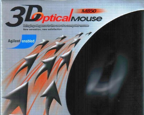 PS/2 3-Button 3D Optical Scroll Mouse | Agilent enabled | 1,500 optical scans each second