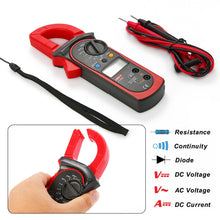 Load image into Gallery viewer, Uni-T UT202A Auto-Ranging AC DC 600 Amps Auto/Manual Range Digital Handheld Clamp Meter Multimeter Test Tool
