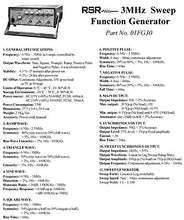 Load image into Gallery viewer, 3 MHz Sweep Function Generator, Six Waveform Functions
