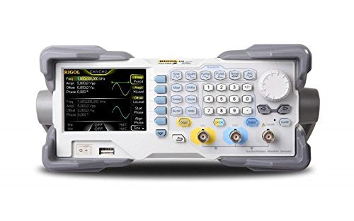 SiFi (Signal Fidelity) technology: generate arb waveform point-by-point, restore signal distortionless, precisely adjustable sample rate and low jitter (200 ps). 2 channel output. 5 standard waveforms and 160 stored arbitrary waveforms:      Sine     Pulse     Square     Ramp     Noise | 200 MSa/s of sample rate, 14 bits of vertical resolution. Versatile modulation and variety of waveforms      AM     FM     PM     ASK     FSK     PSK     PWM     Sweep     Burst | Convenient arbitrary waveform e
