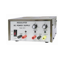 Load image into Gallery viewer, Triple Output DC Power Supply (One Fixed 5V @ 3A, Two Continuously Variable 1.5V to 15V, 1A Max), Do-it-Yourself Soldering Kit Version
