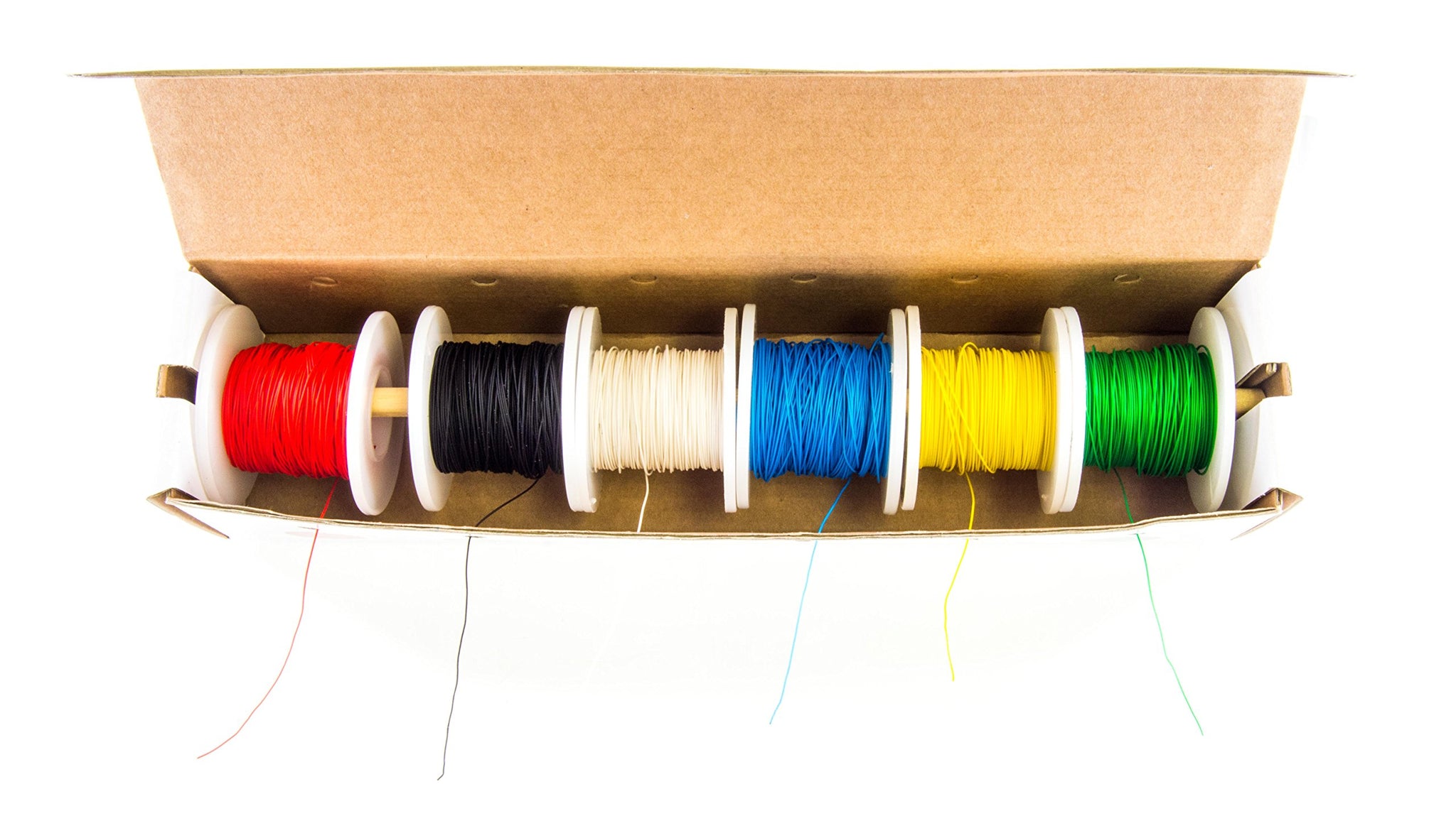 Solid 30 Gauge Kynar Insulated Wire Wrapping Wire Kit with 6 Different ...