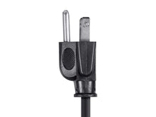 Load image into Gallery viewer, 6ft 18AWG Right Angle Power Cord Cable w/ 3 Conductor PC Power Connector Socket (C13/5-15P) - Black
