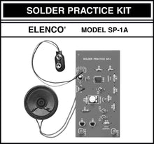 Load image into Gallery viewer, Elenco Practical Soldering Project Kit - Teaches Basics of Working with Printed Circuit Boards (SP-1A)
