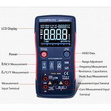 Load image into Gallery viewer, ZT-X Digital Multimeter with NCV DATA HOLD and Backlit LCD Display
