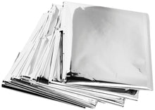 Load image into Gallery viewer, 50 Pack Emergency Mylar Thermal Blankets, Individually Sealed, 54&quot; x 84&quot;

