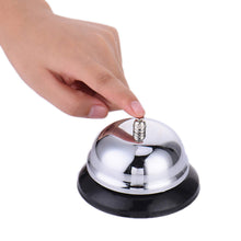 Load image into Gallery viewer, Classic Metal Service Bell - Call Bell - Black Base
