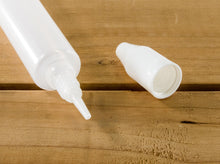 Load image into Gallery viewer, 10 Pack 30mL Translucent Plastic Unicorn Dropper Top Bottles with White Screw-on Tops
