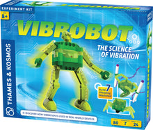 Load image into Gallery viewer, Learn about the fun application of vibrating motors | Build a vibrating robot that shimmies, wiggles, twirls and dances around | Make a vibrating bug and watch it hop around the tabletop
