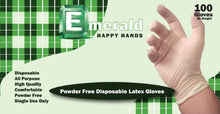 Load image into Gallery viewer, Happy Hands Powder-Free Latex Gloves – 4 Mil - Box of 100 (Medium)
